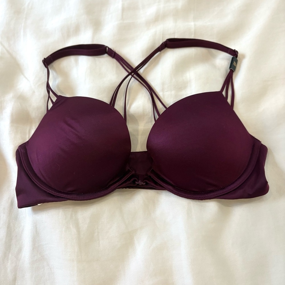 NWT Victorias Secret Plum Push Up Bra